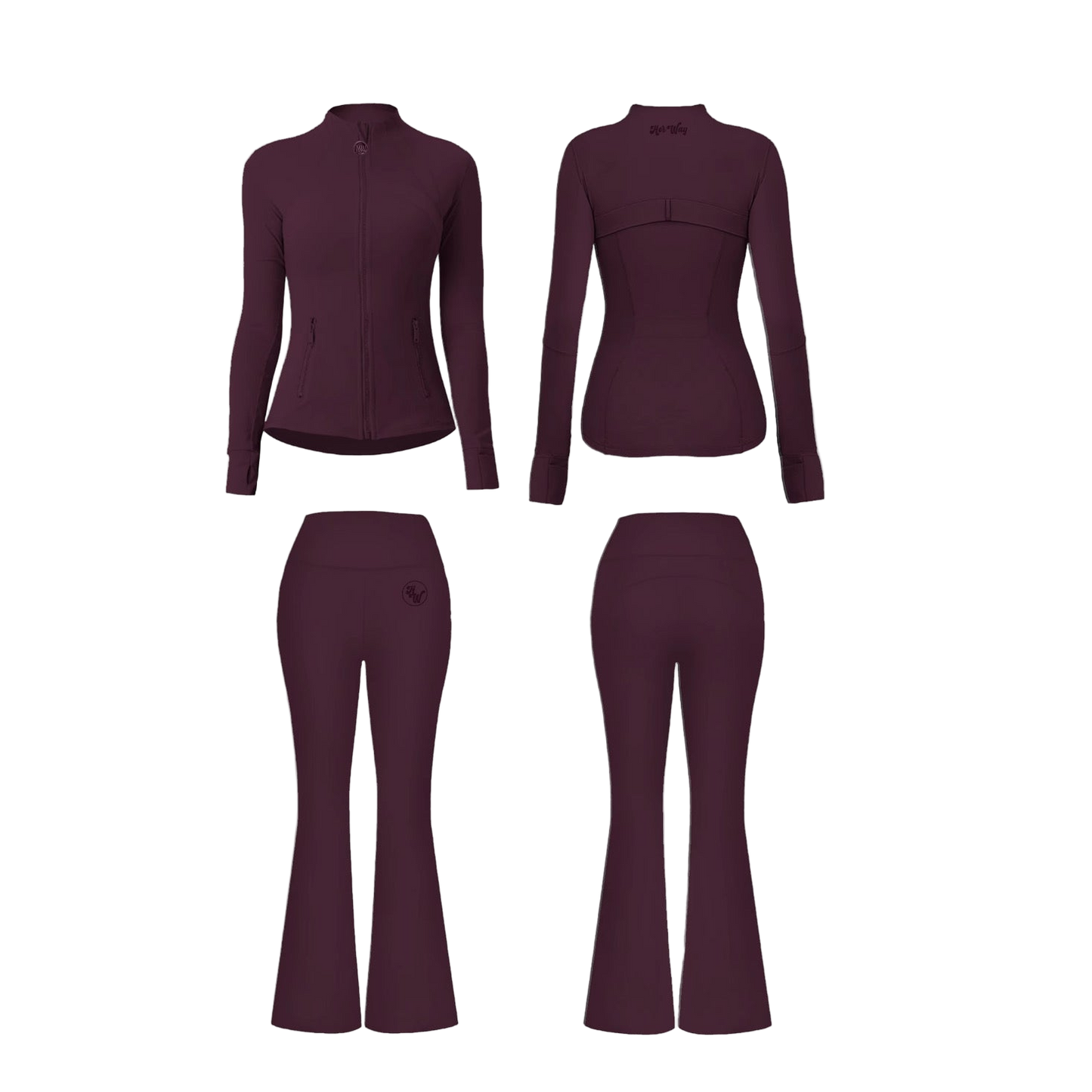 Plum Athletic Set