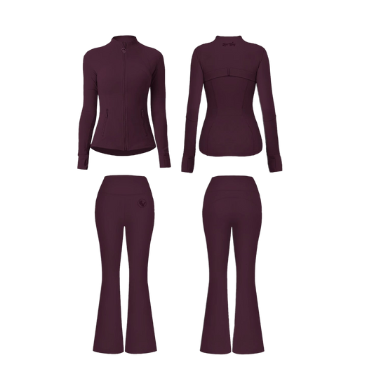 Plum Athletic Set